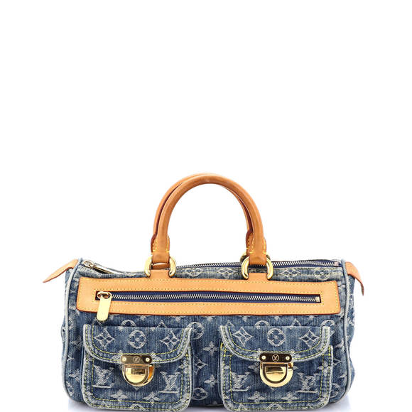 Louis Vuitton Neo Speedy Bag Denim - Picture 1 of 8